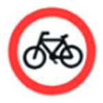 R-34 Circulação exclusiva de bicicleta R-34 Circulação exclusiva de bicicleta